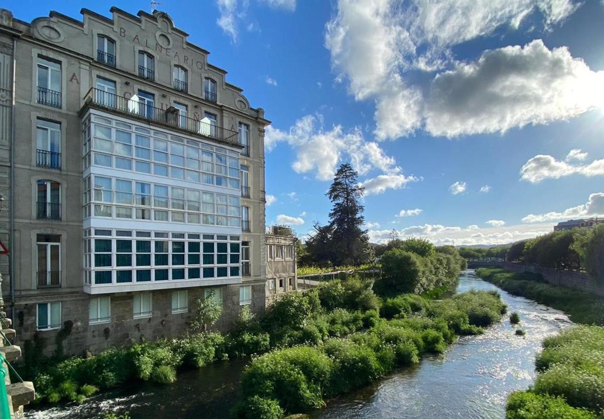 Ferienwohnung Alojamiento Ponte Romana Caldas De Reis Exterior foto