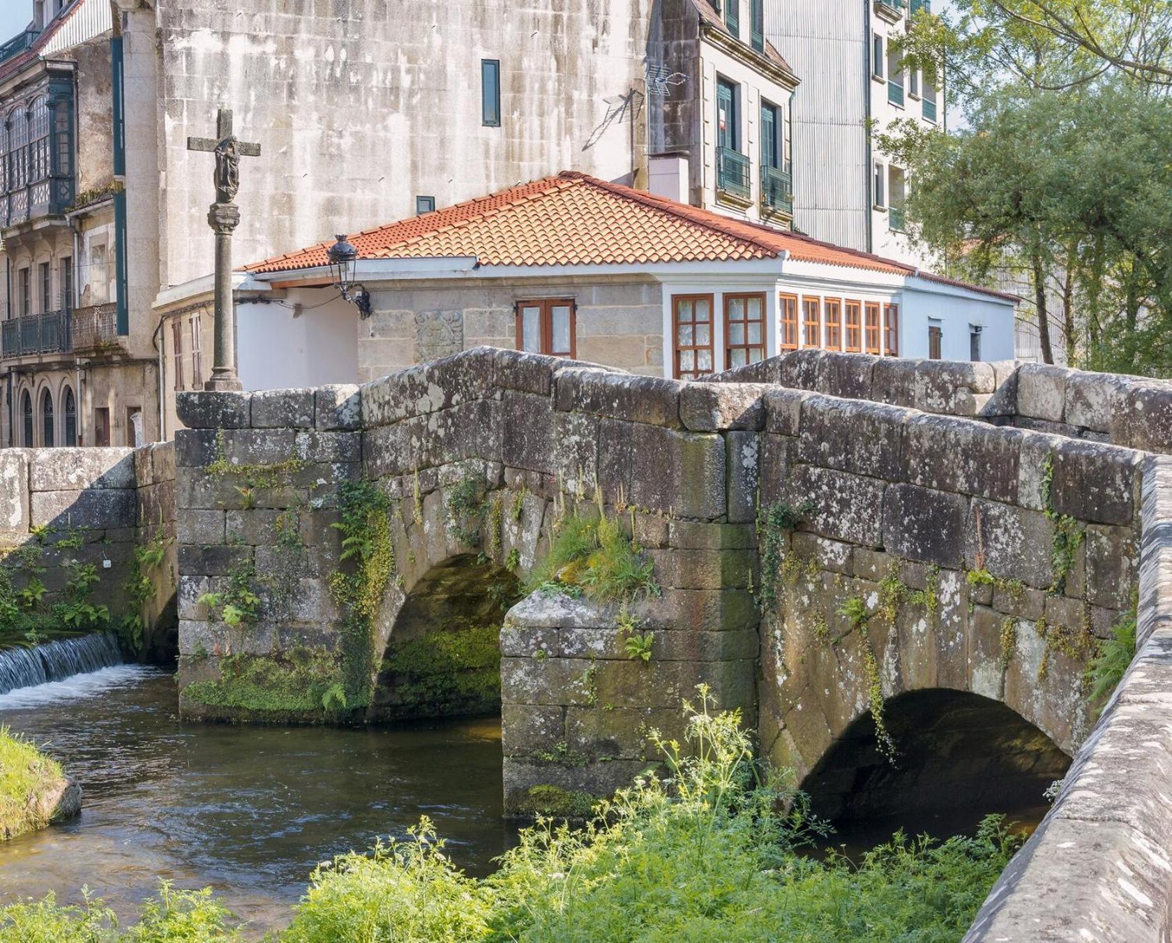 Ferienwohnung Alojamiento Ponte Romana Caldas De Reis Exterior foto